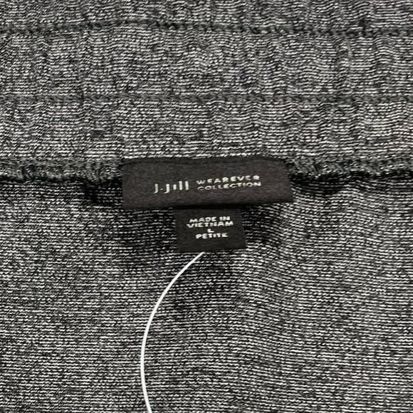 NWT J.Jill  A-line Drawstring Skirt Gray Petit Large - Picture 5 of 8